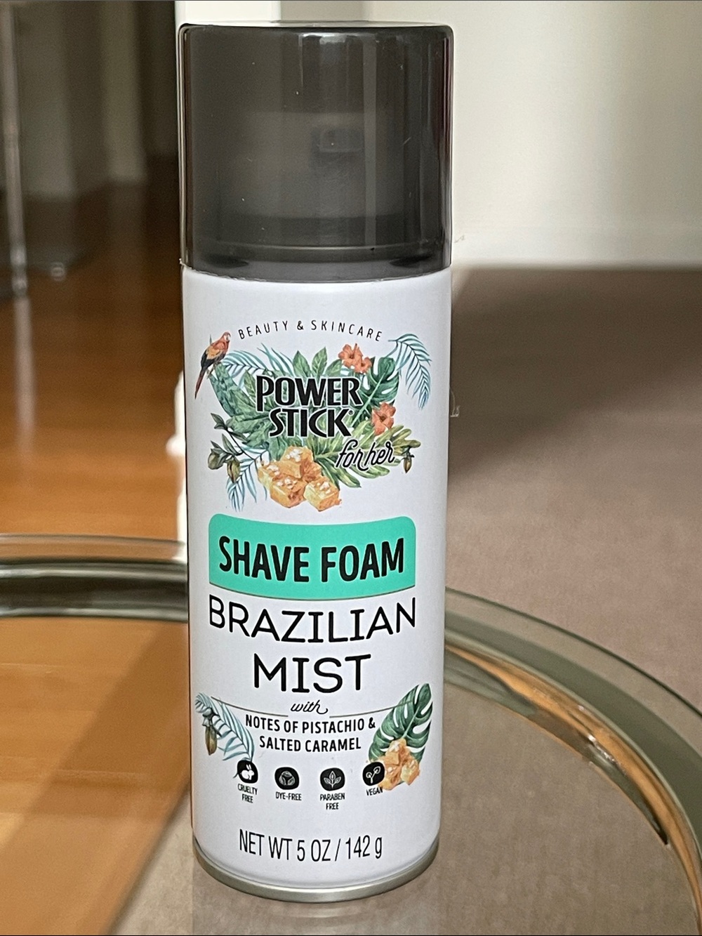Power Stick Brazilian Mist Shave Foam NWT